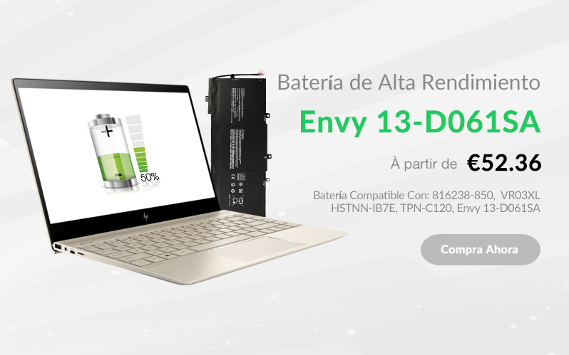 Batería de reemplazo HP Envy 13-D061SA