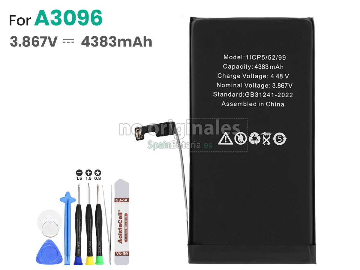 Batería para Apple MU163ZD/A