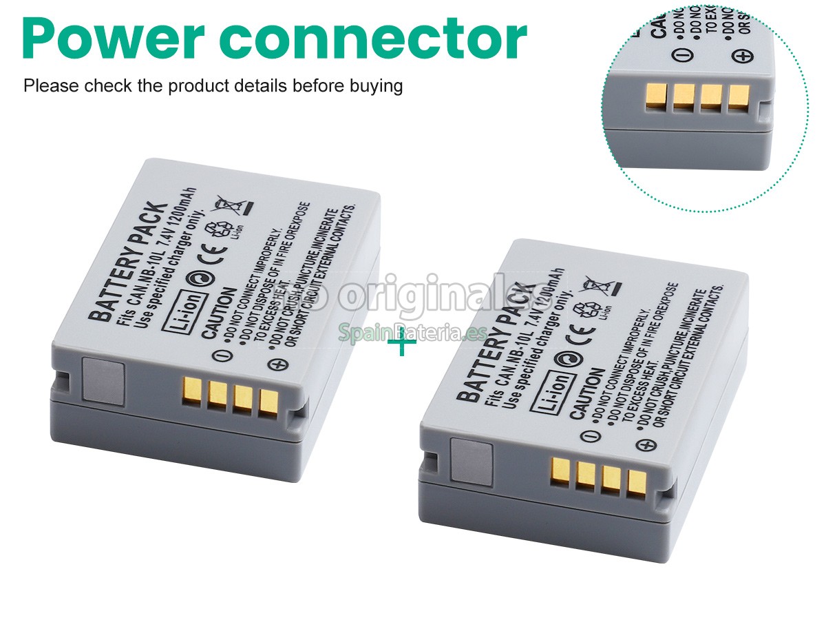 Batería para Canon NB-10L