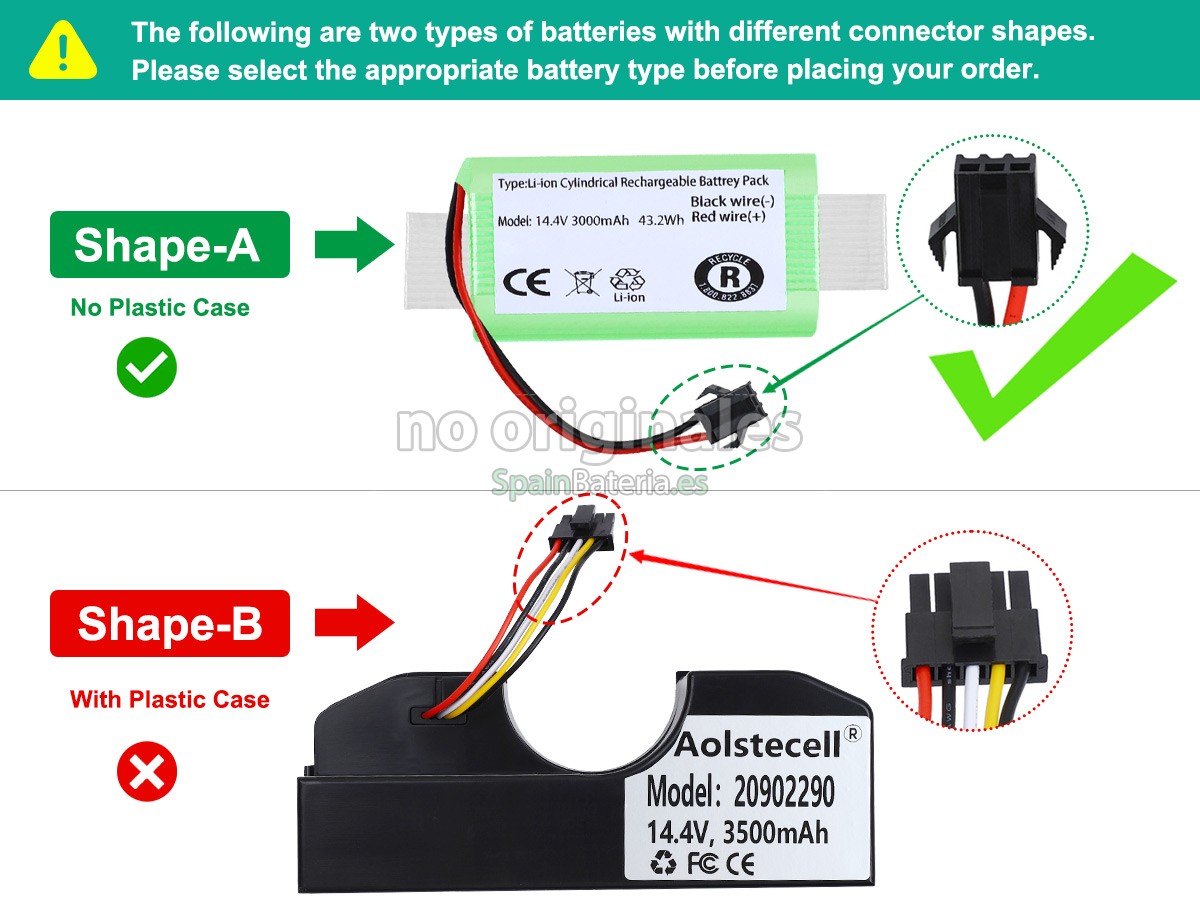 Batería para Cecotec CONGA 2290