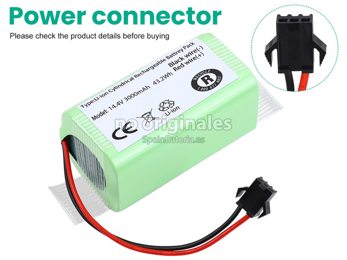 Batería para Cecotec CONGA 2290