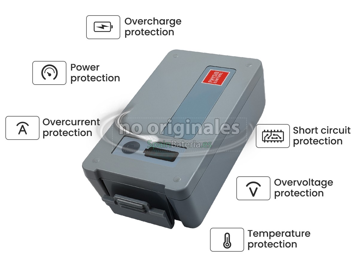 Batería para Physio Control LIFEPAK 15
