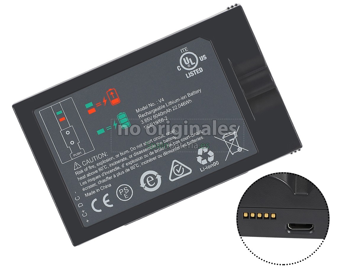 Batería para Ring DOORBELL 4 WIRELESS DOORBELL WITH CAMERA